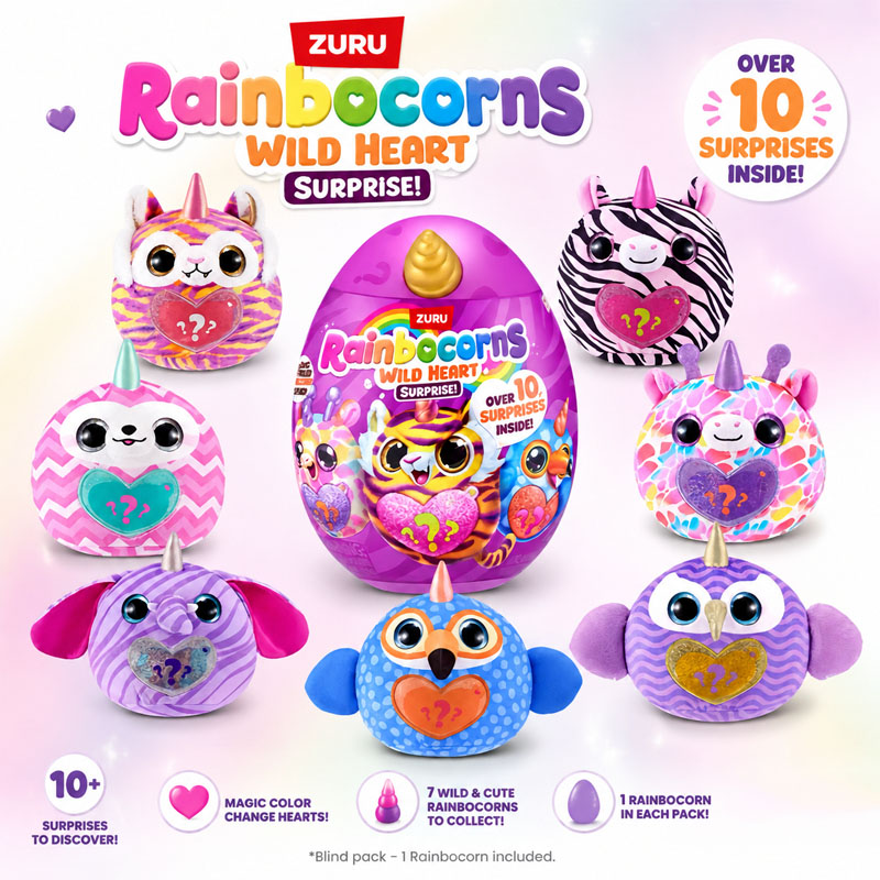 ZURU Rainocorns Wild Heart Sur - Kids Toys Kitchen Set recension och pris