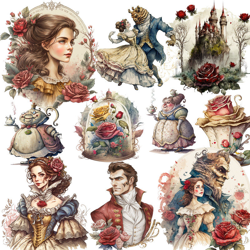 Fairy tale girl store Stickers - Kids Toys In Store recension och pris