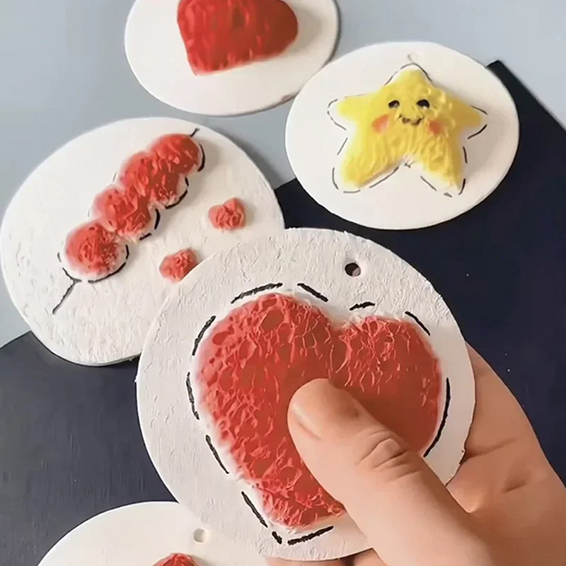3D Magic Puffy Foam Texture Pa - Kid Toys And Craft recension och pris