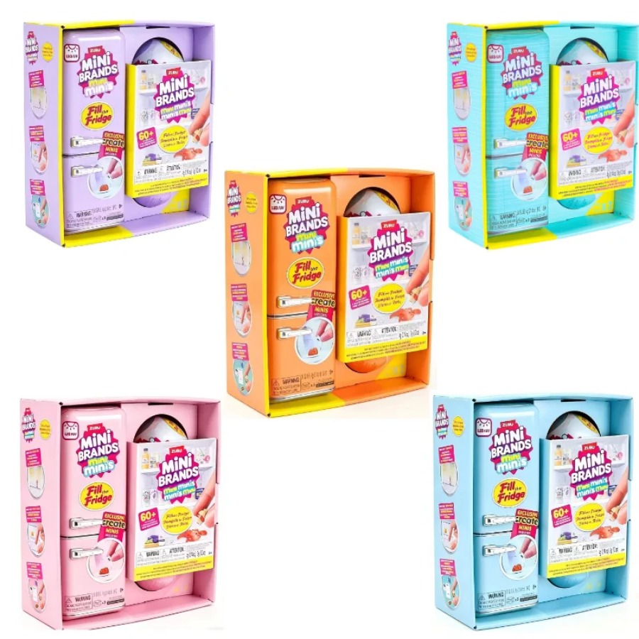 ZURU 5 Surprise Mini Fridge Ba - Kids Toys Kitchen Set recension och pris