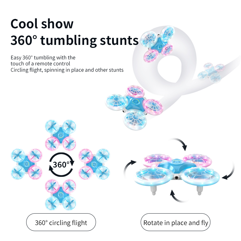 Mini Drone Flash 3D Flip 2.4G  - Kids Toys Under 50 recension och pris